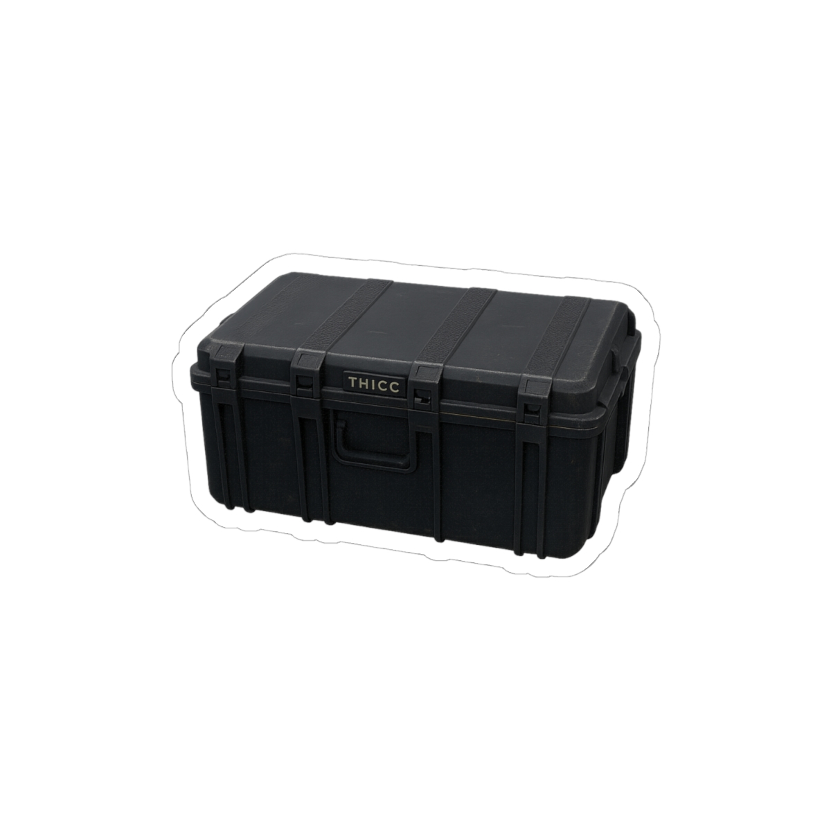 Escape From Tarkov THICC Weapons Case Funny Sticker - alternate angle 2, merchandise