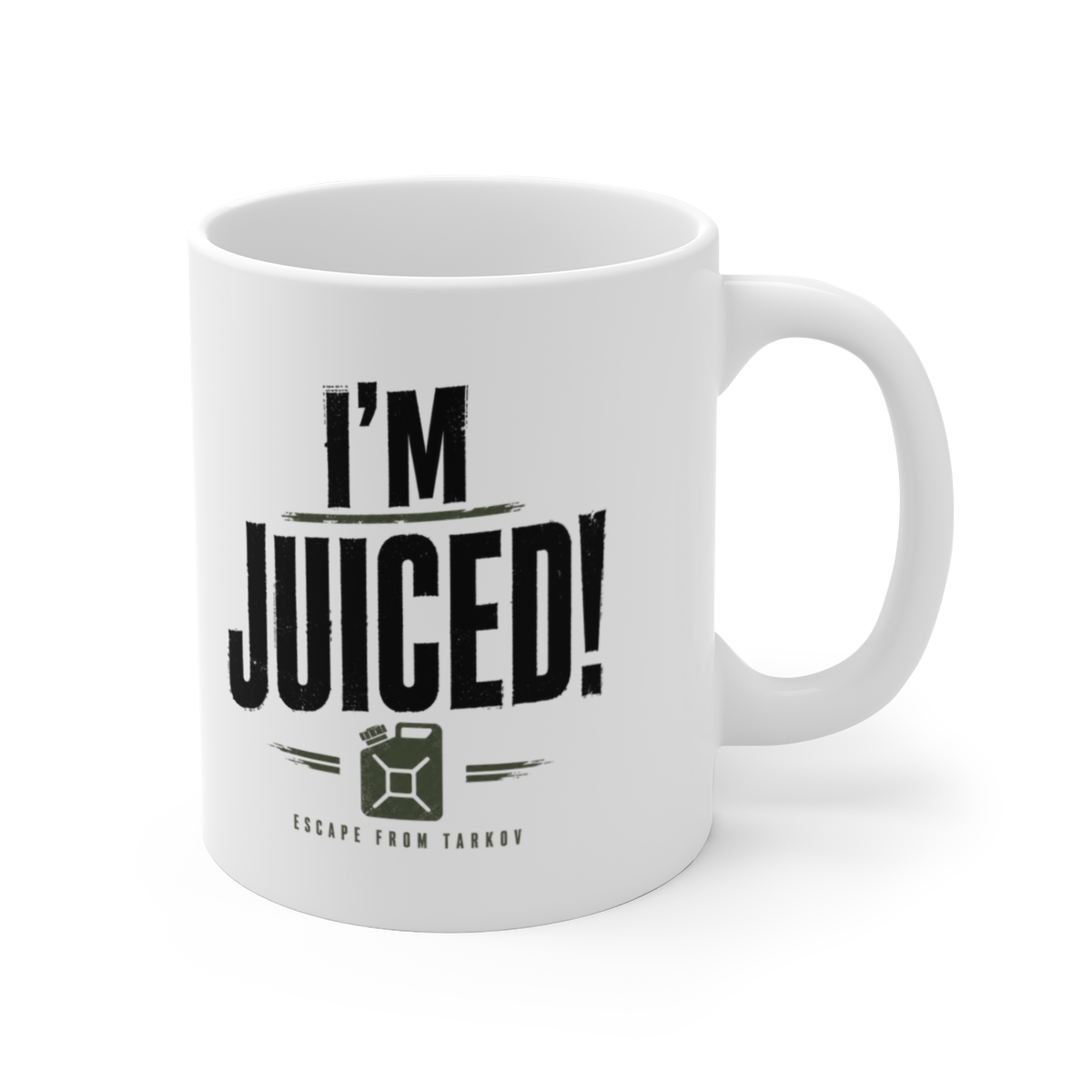 Escape From Tarkov "m Juiced!" White Mug